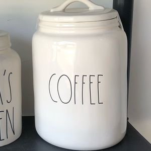 Rae Dunn Coffee canister